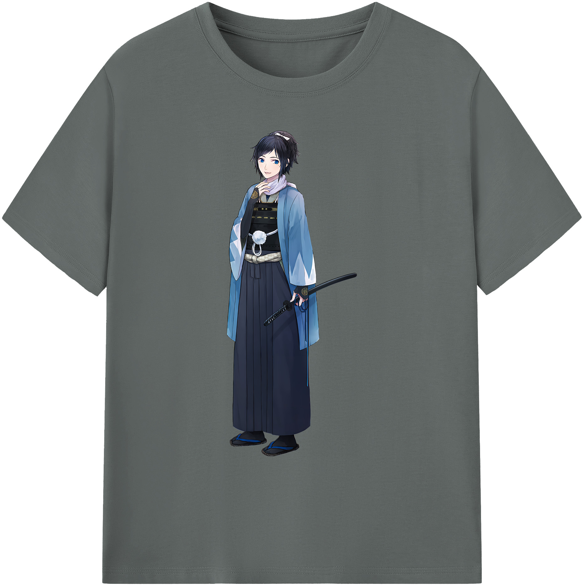 （画像用） 刀剣乱舞 Touken Ranbu 綿100％ メンズ半袖Tシャツ｜肌触りやわらか＆通気性